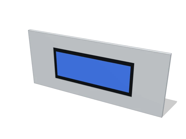 LCD 20×4 (L) von außen