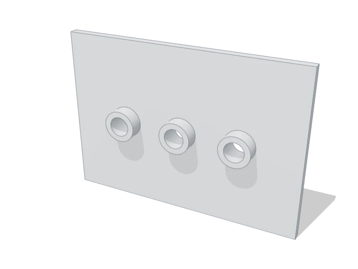 LEDs 5 mm ×3 (M) von innen